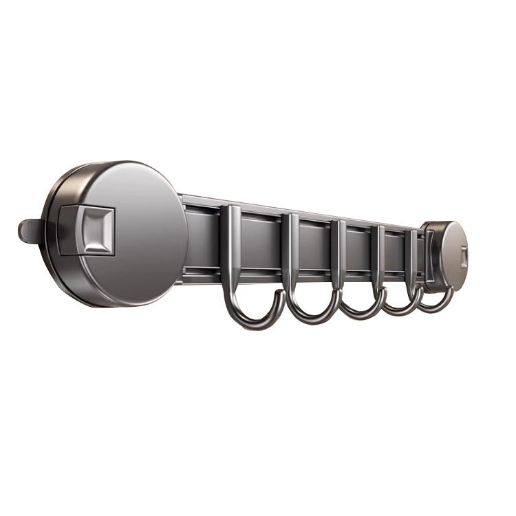 Suction cup hook with strong adhesive load-bearing shelf rack