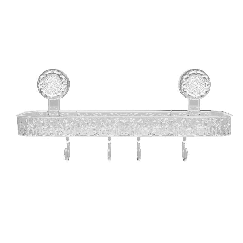 Suction Cup Storage Rack with Hooks