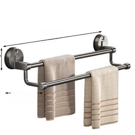 Suction Cup Towel Rack