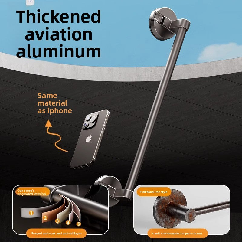 Suction Cup Towel Rack