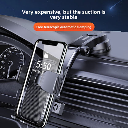 Suction cup type car mobile phone stand