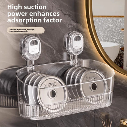 Suction Cup Wall Mount Storage Rack