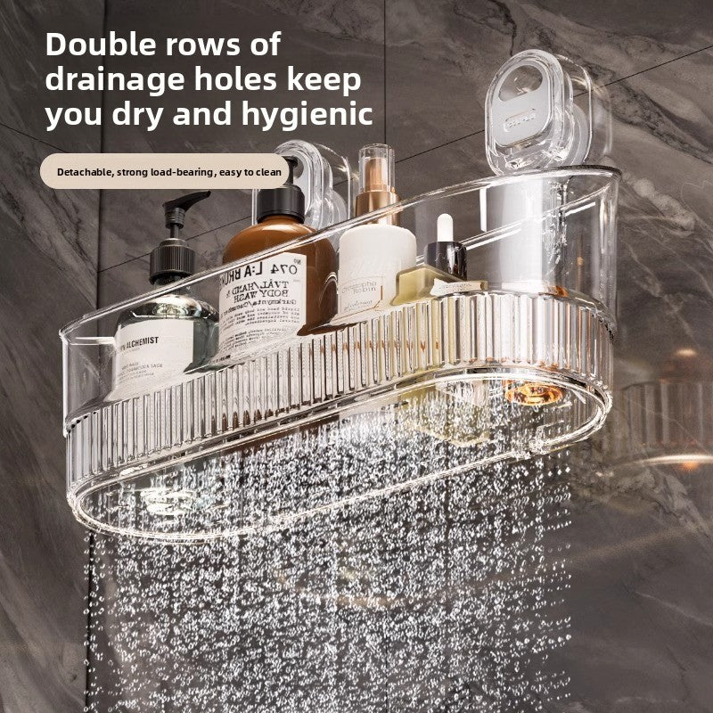 Suction Cup Wall Mount Storage Rack