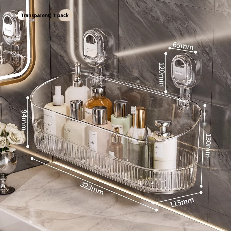 Suction Cup Wall Mount Storage Rack
