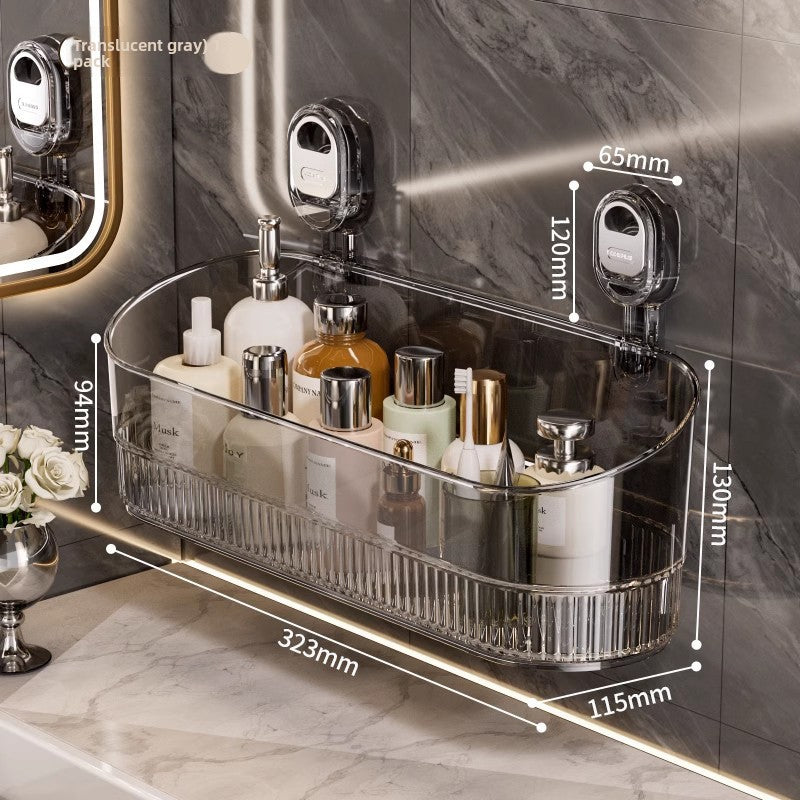 Suction Cup Wall Mount Storage Rack