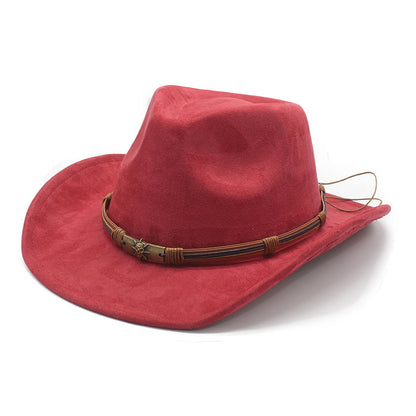 suede cowboy hat