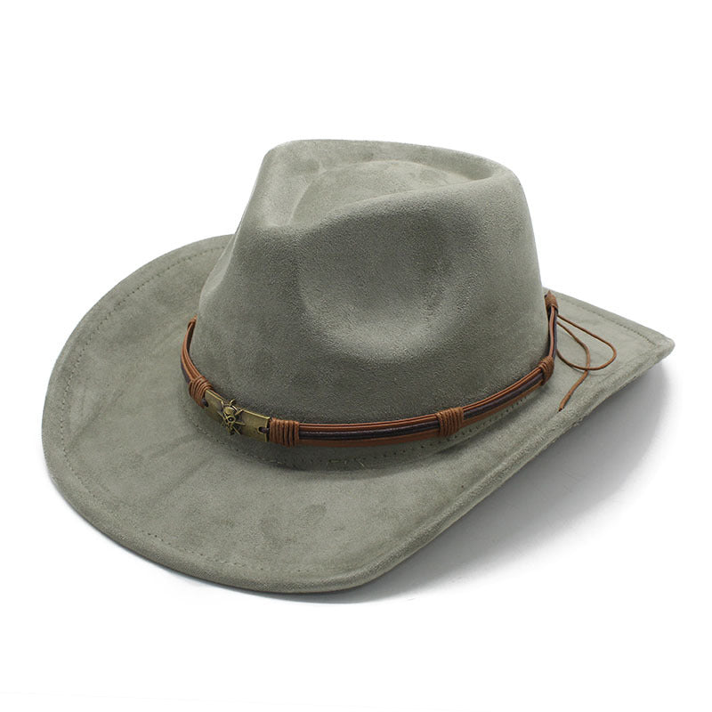suede cowboy hat