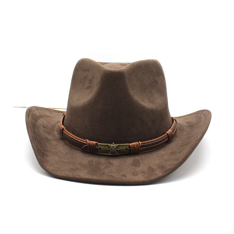 suede cowboy hat