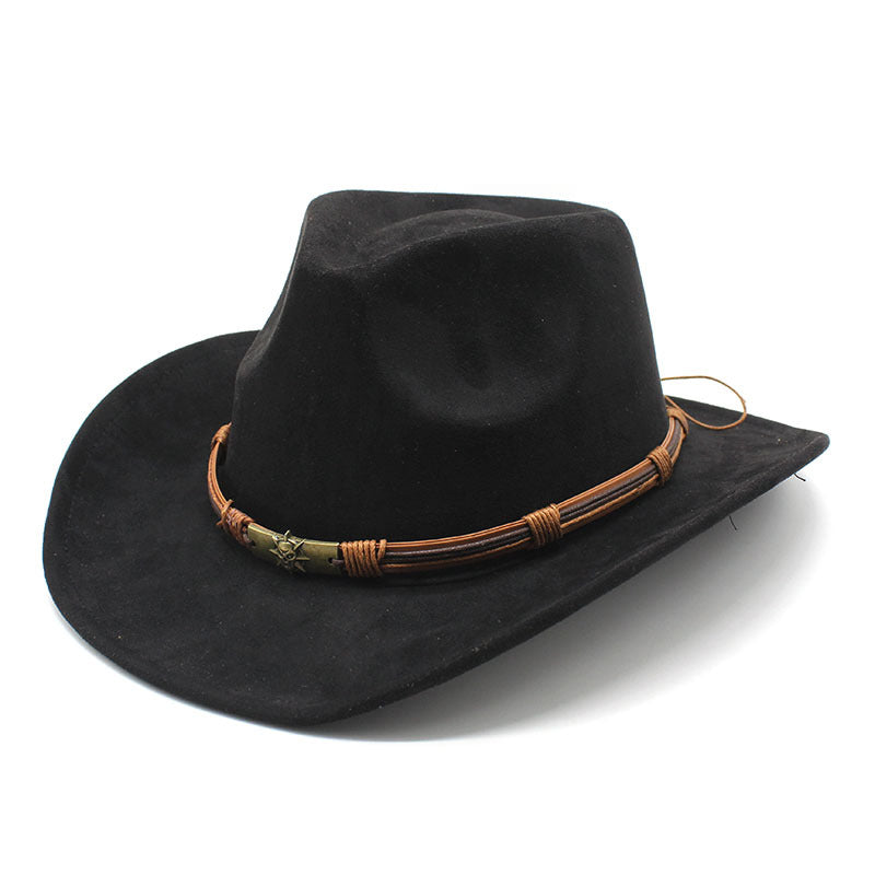 suede cowboy hat