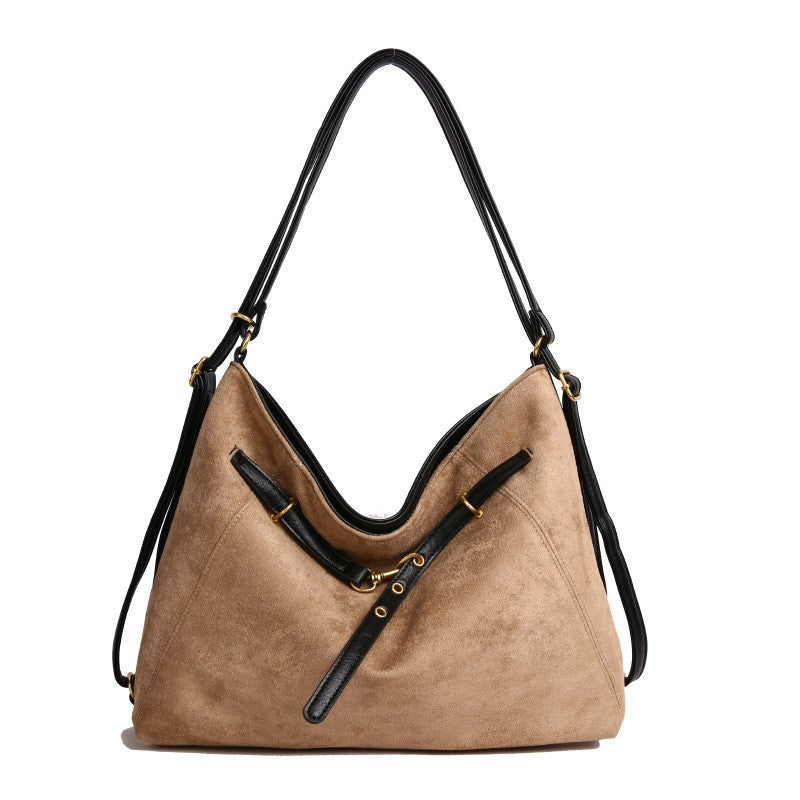 Suede Handbag