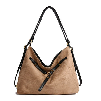 Suede Handbag