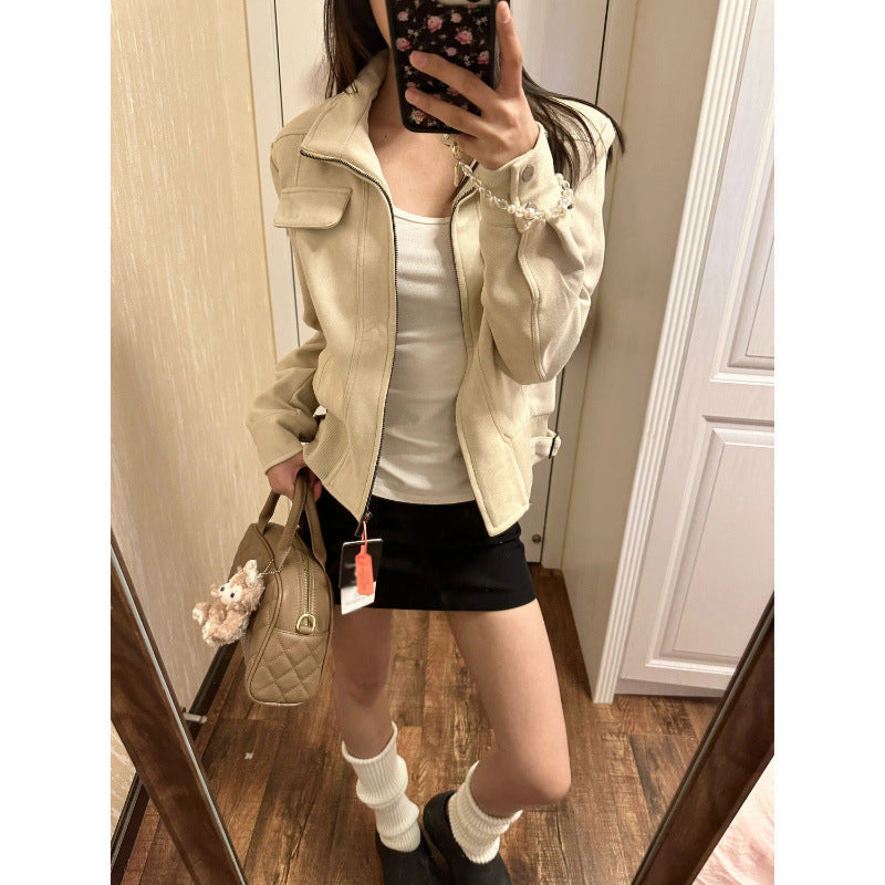 Suede jacket