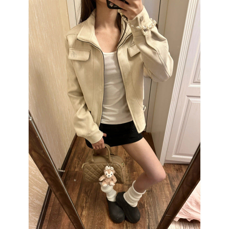 Suede jacket