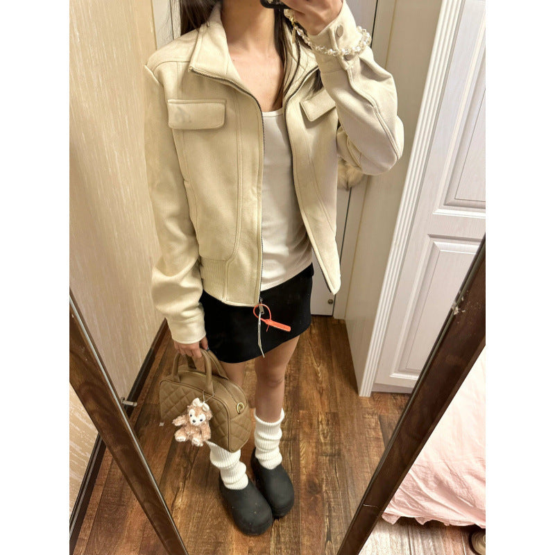 Suede jacket