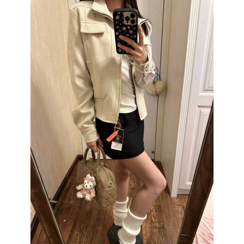 Suede jacket