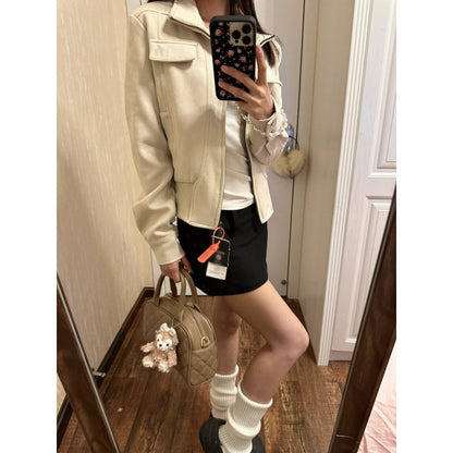 Suede jacket