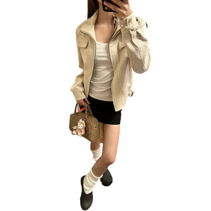 Suede jacket