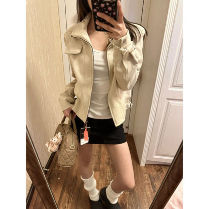 Suede jacket
