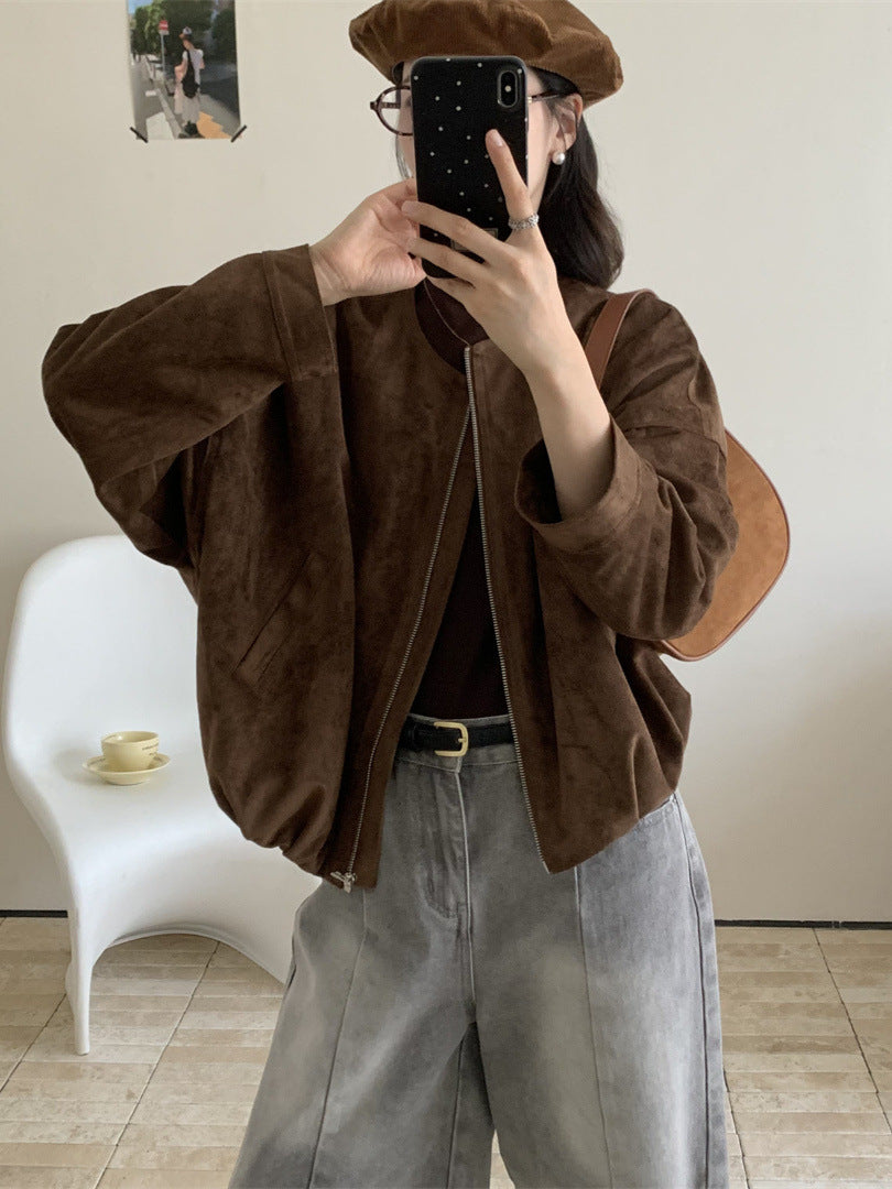 Suede Jacket