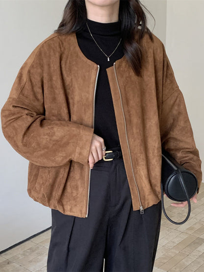 Suede Jacket