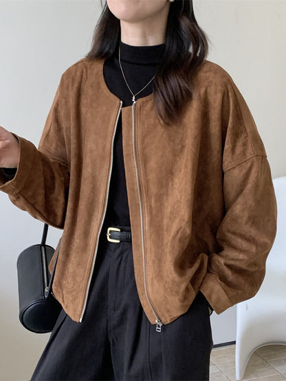 Suede Jacket