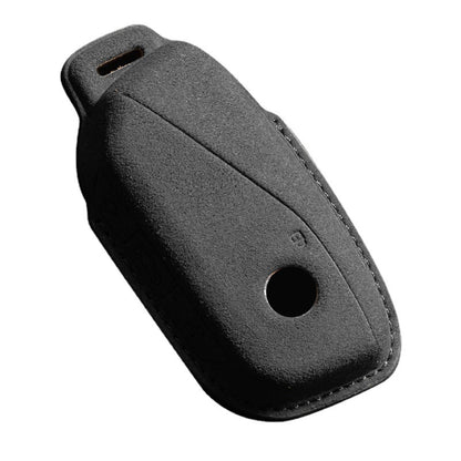 Suede Key Cover with Strap