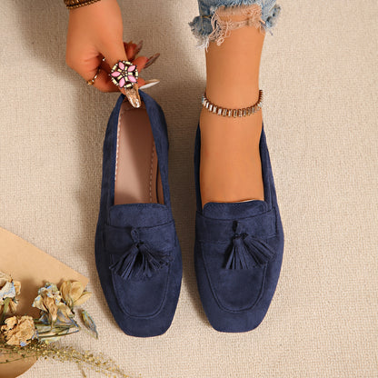 Suede Loafers