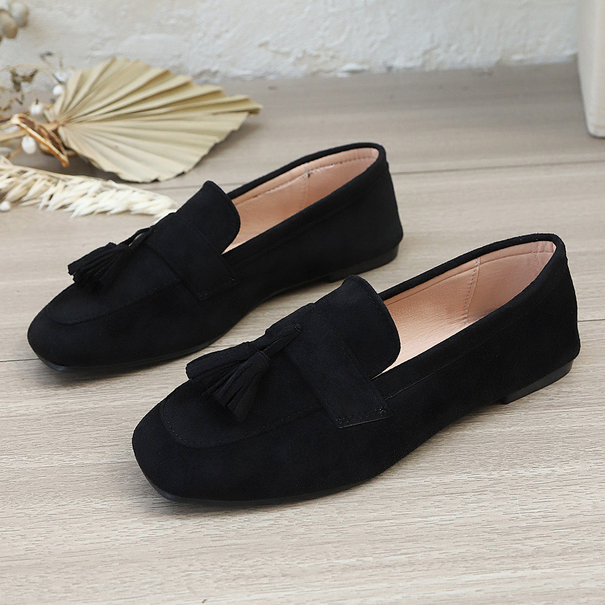 Suede Loafers