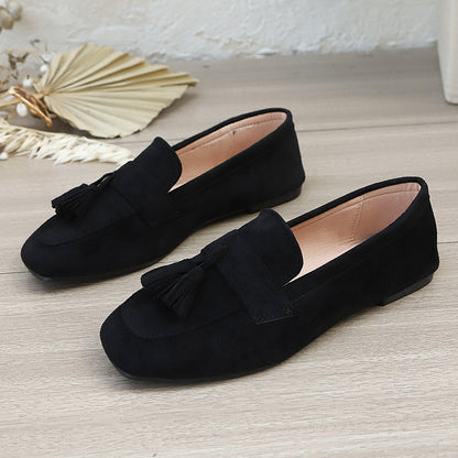 Suede Loafers