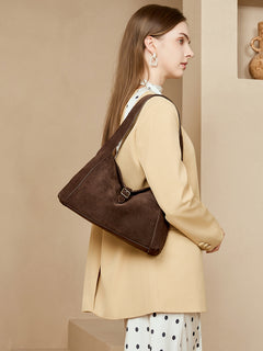 Brown Suede