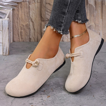 Suede Slip-On Loafers