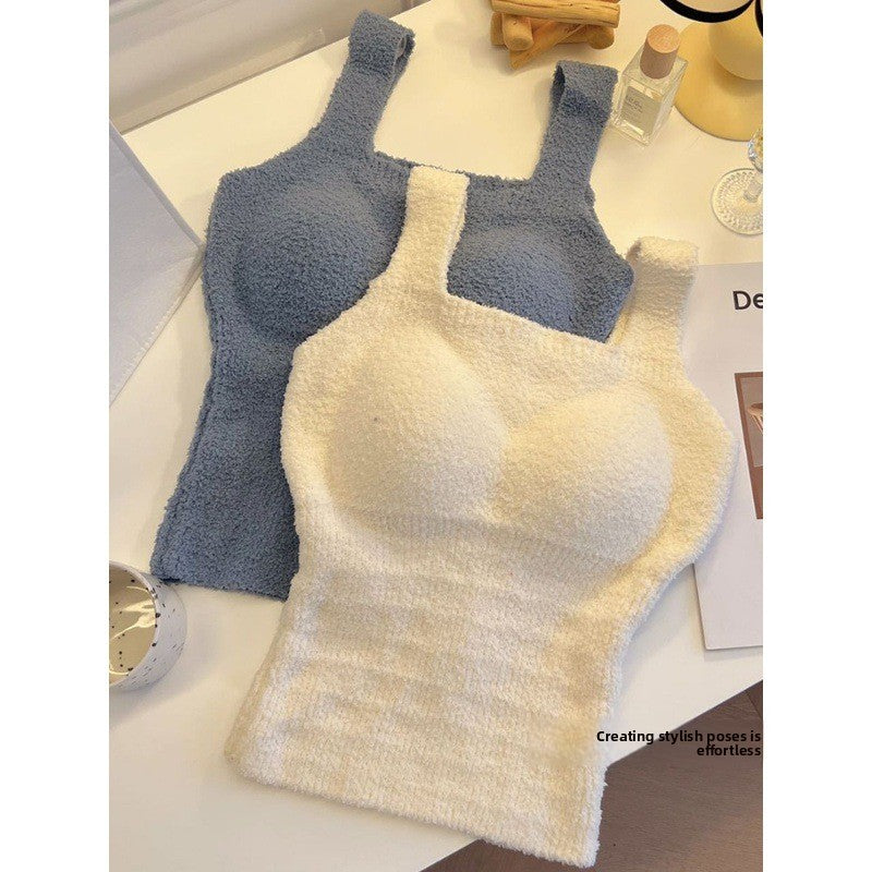 Suede vest