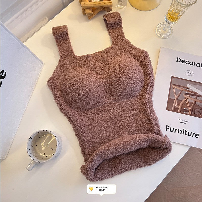 Suede vest