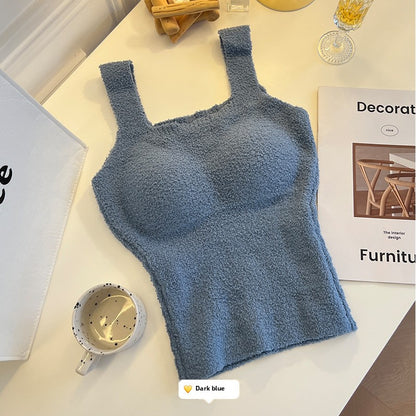Suede vest