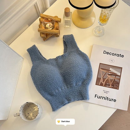 Suede vest