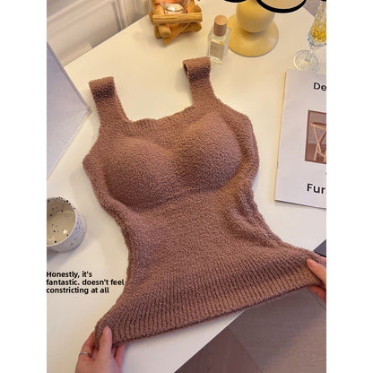 Suede vest