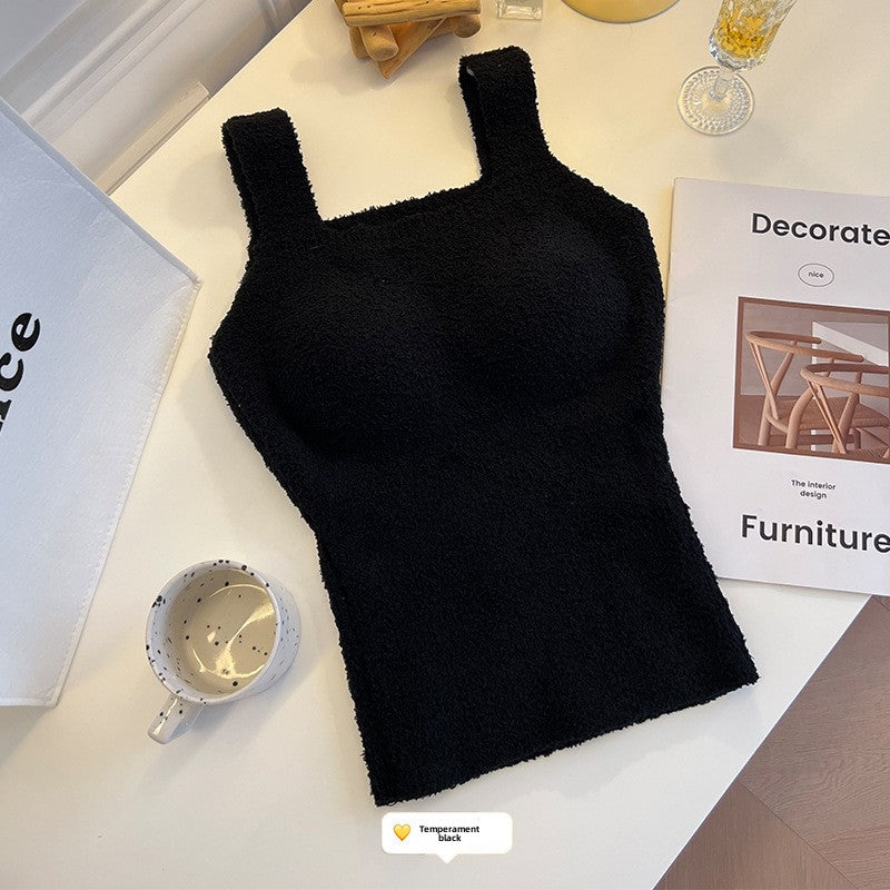 Suede vest
