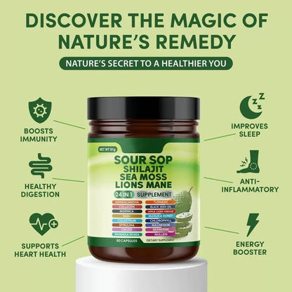 Sugar Apple Supplement Capsules