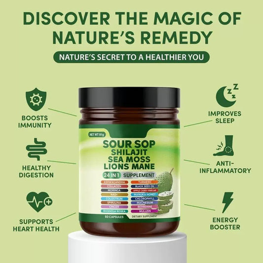Sugar Apple Supplement Capsules