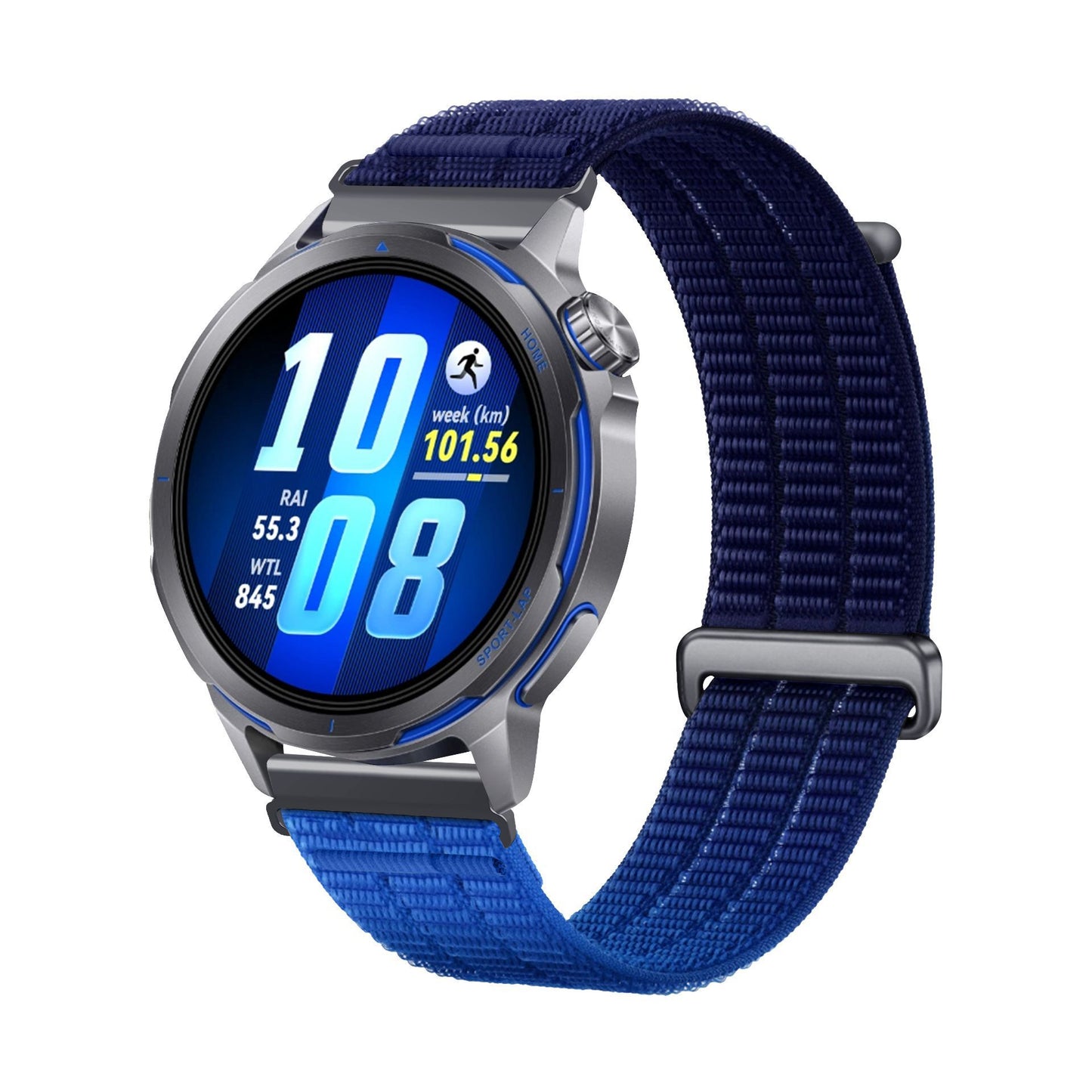 Suitable for Huawei Watch Gt Runner2 Watch Strap Cloud-Like Breathable Gradient Woven Nylon Watch Strap 22mm
