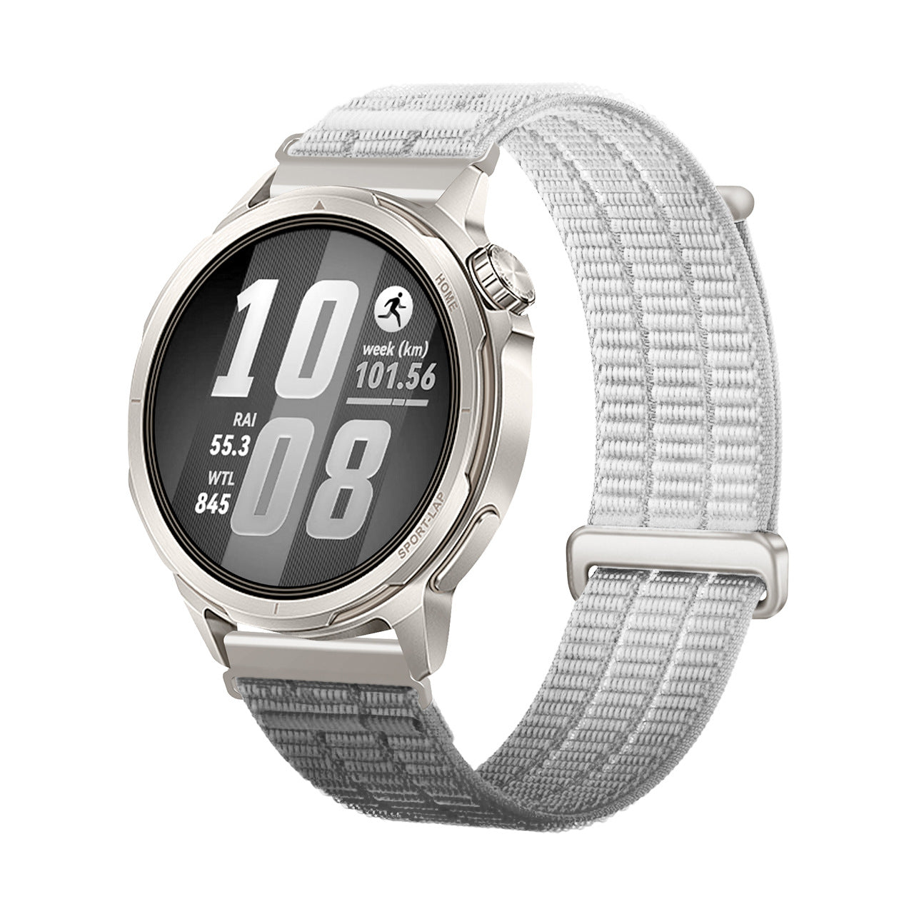 Suitable for Huawei Watch Gt Runner2 Watch Strap Cloud-Like Breathable Gradient Woven Nylon Watch Strap 22mm
