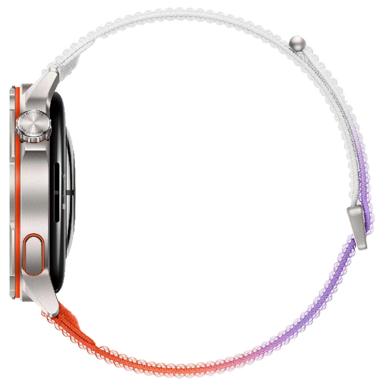 Suitable for Huawei Watch Gt Runner2 Watch Strap Cloud-Like Breathable Gradient Woven Nylon Watch Strap 22mm