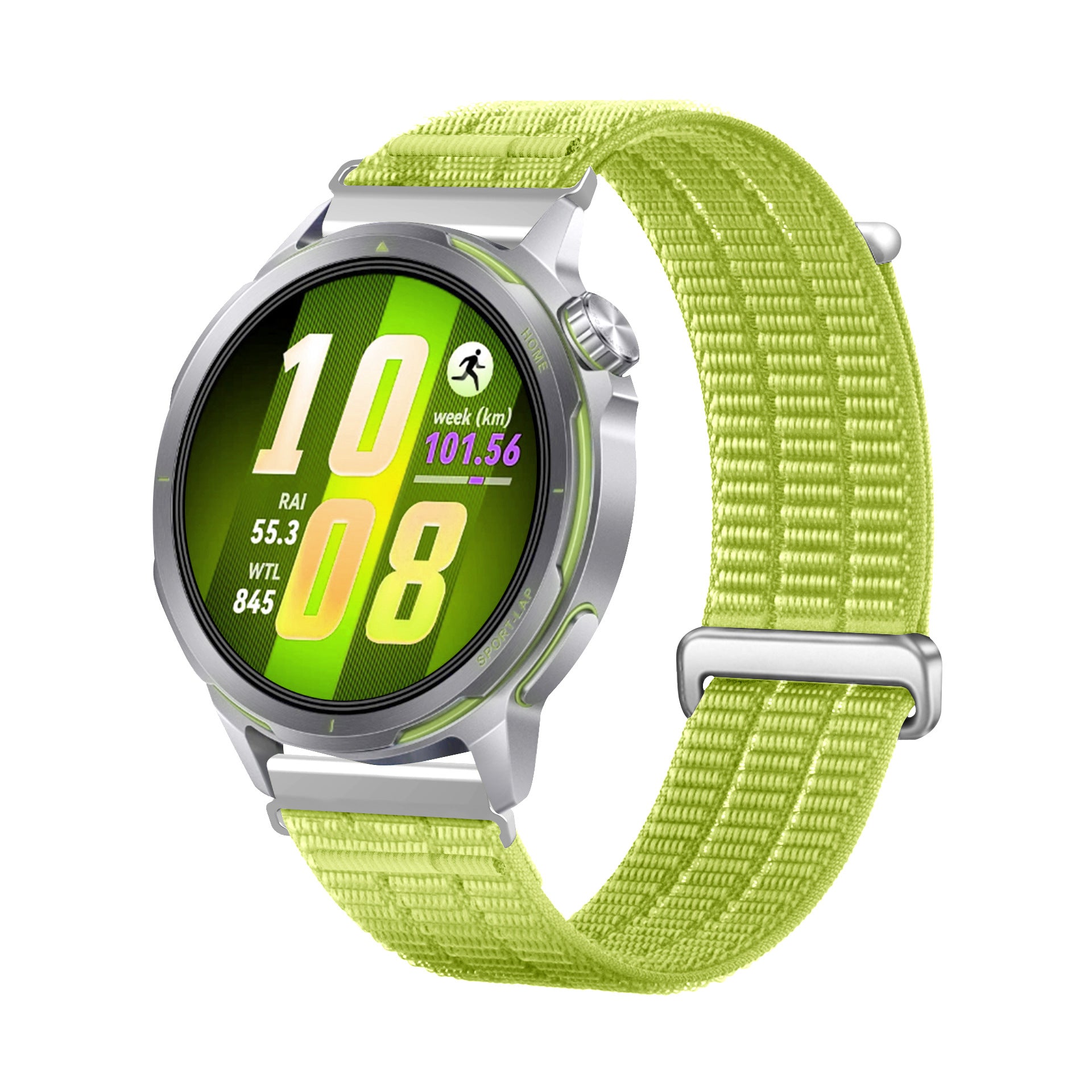 Suitable for Huawei Watch Gt Runner2 Watch Strap Cloud-Like Breathable Gradient Woven Nylon Watch Strap 22mm