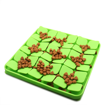 Suitable for New Pet Licking Plates, Slow Feeder Pet Supplies Wholesale, Slow Food Suction Cup Cat and Dog Supplies, Licking and Sniffing Mat