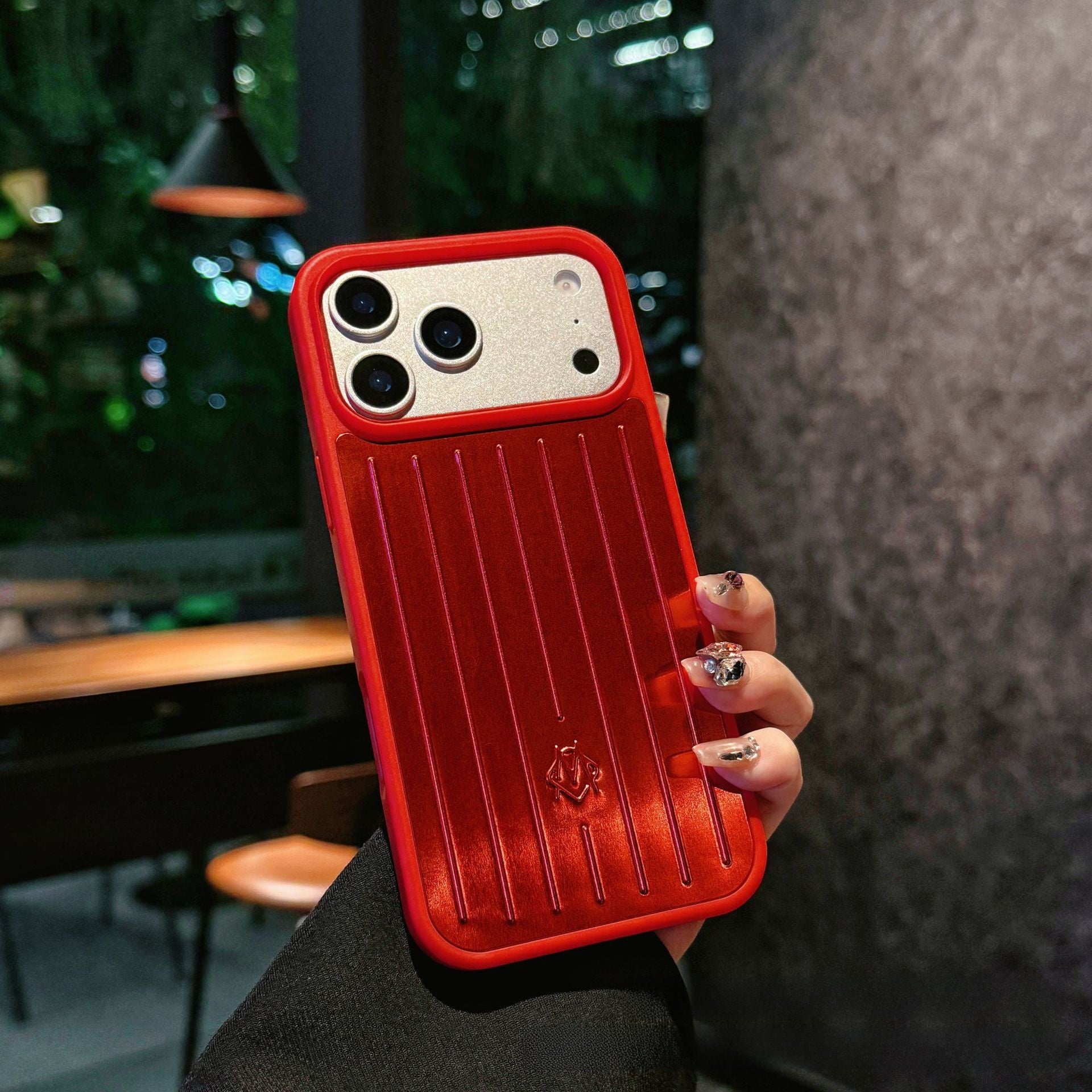 Suitcase Black All-Inclusive Mobile Phone Case