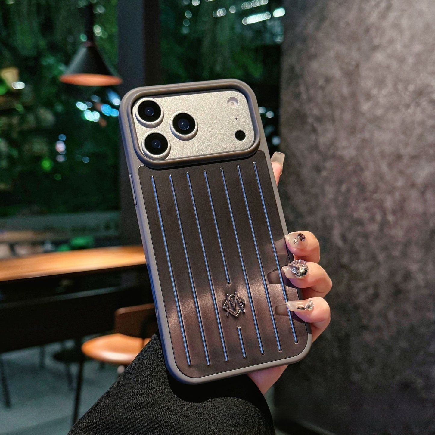 Suitcase Black All-Inclusive Mobile Phone Case