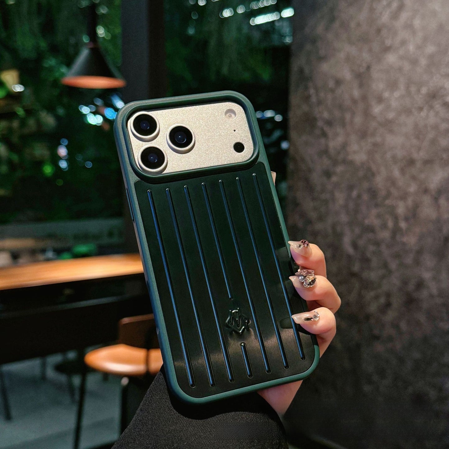 Suitcase Black All-Inclusive Mobile Phone Case