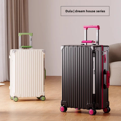 Suitcase, multi-functional travel case, password bag