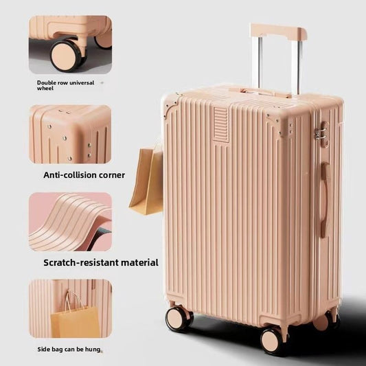 suitcase with a handle