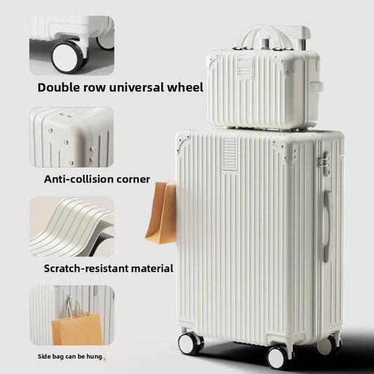 suitcase with a handle